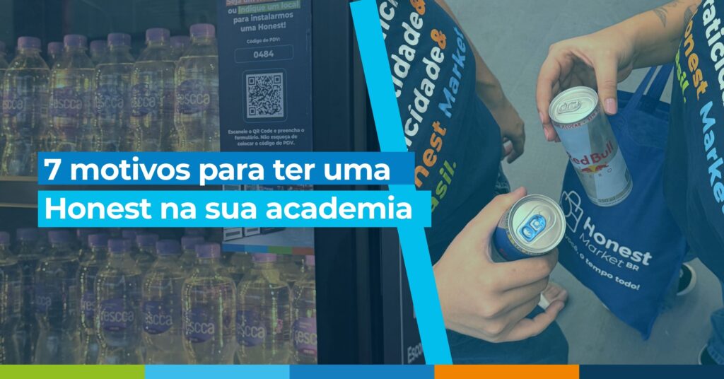 Minimercado em academia